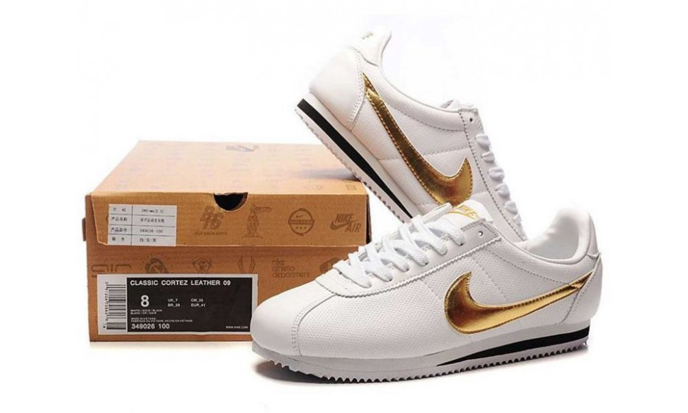 Cortez nike white gold clearance